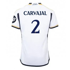 Real Madrid Daniel Carvajal #2 Hemmatröja 2023-24 Kortärmad